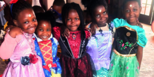 Our Children Enjoying the Dress Up