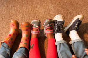 Busy Feet, Let's get moving to A Brighter Future
