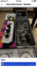 Holy Family Convent Donation of tools