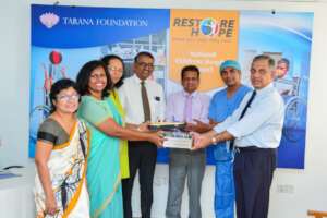 Donation to Lady Ridgeway Hospital