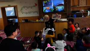 Reading Session In Germany by Shaimaa Asfour