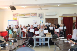 We Love Reading training in Zarqa.