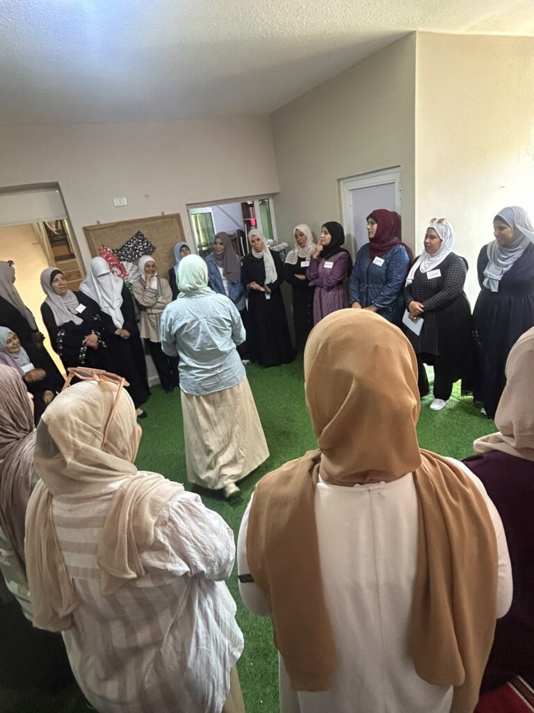 Participants take part in interactive, face-to-fac
