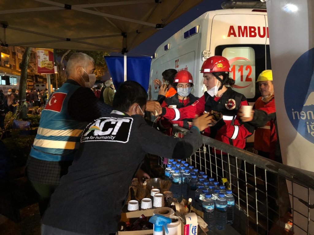 Emergency Response for Izmir Earthquake Survivors