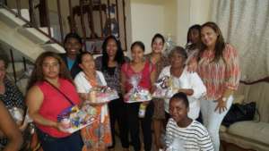 Entrega de donativos