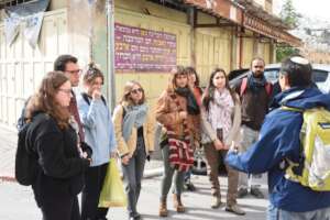 Achvat Amim on a tour with Breaking the Silence