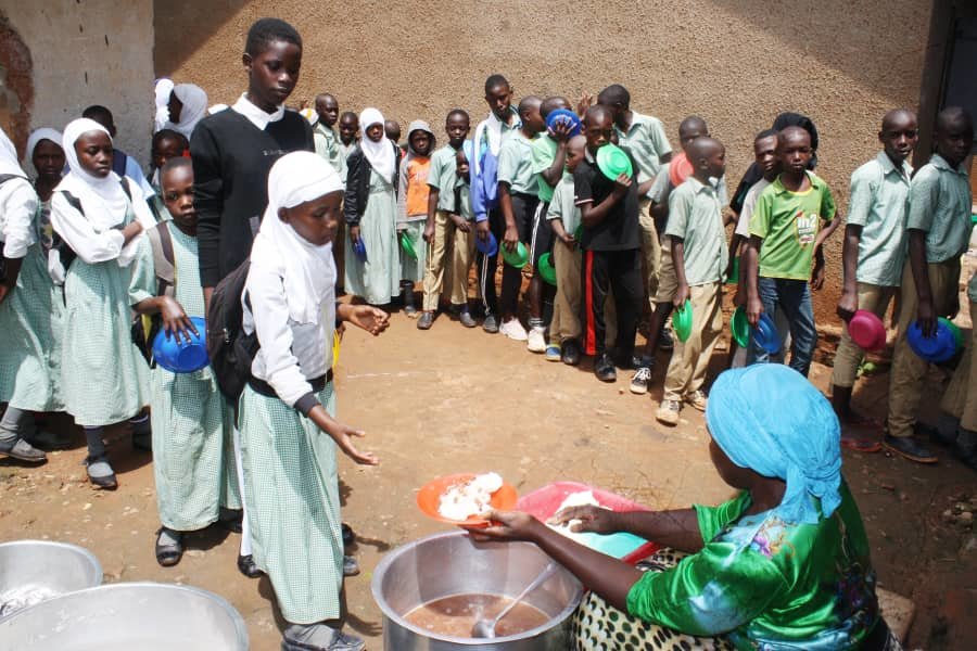 Nutritious lunch for 1,367 Ugandan school children