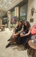 ICAAD Artivists Harbani Ahuja and Namita Kulkarni