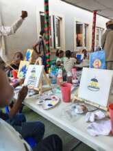 Paint and Sip Session with Tabitha Home Children