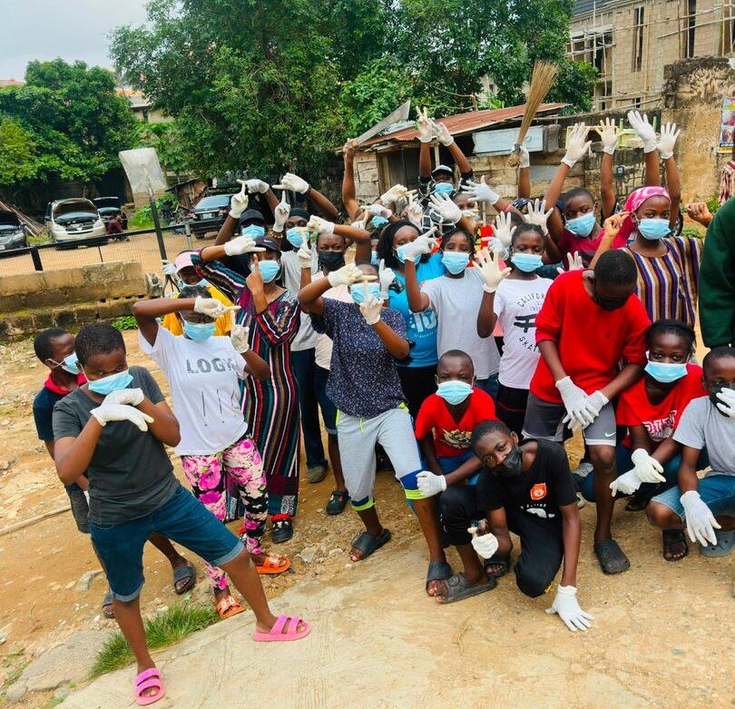 A Picture Taken at d End of the Community Project