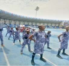 March Past at the Stadium on Children's Day