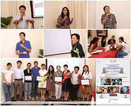 Snapshots of the Award Ceremony on 07 Sep 2012