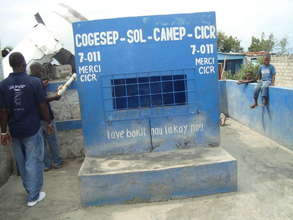 Collapsed Water Tank