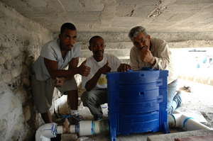Large Chlorinator Installation (Pre-Quake)
