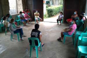 Consultation meeting with the community members