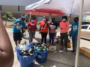 Community drop-off event