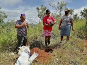 Our community leaders planting native trees
