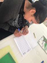 During the Teaching sessions