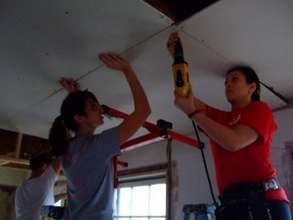 Hanging Sheetrock
