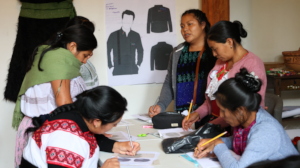 Exchanging ideas in a group for new designs