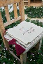Embroidered book for the President of Mexico