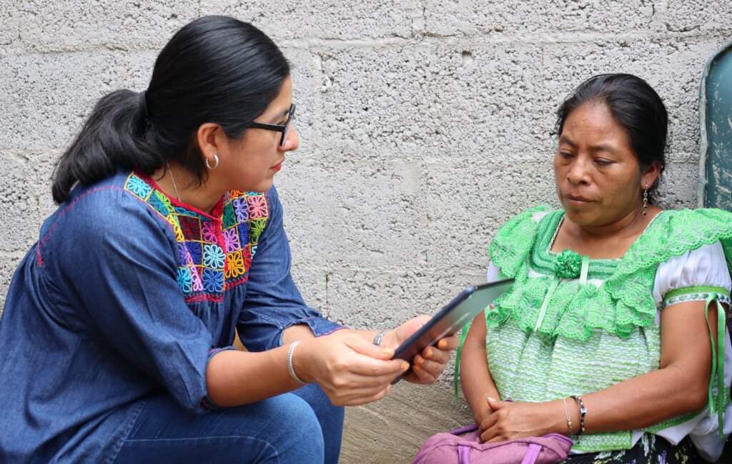 NGOimpacto team evaluating