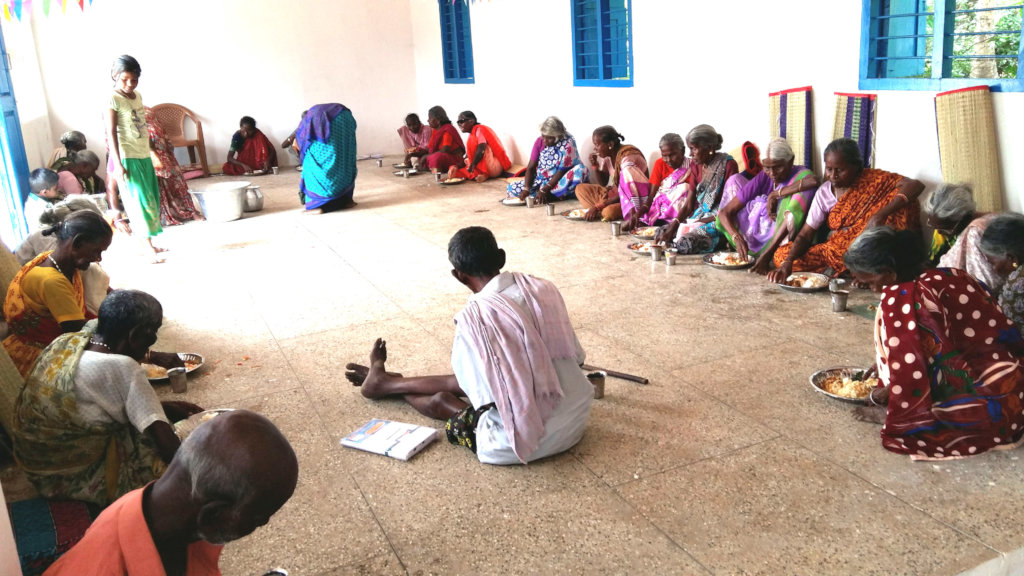 Provide food to neglected elders