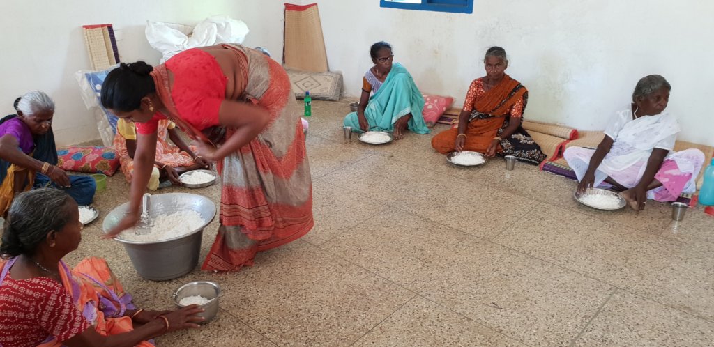 Provide food to neglected elders