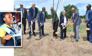 Danielle speaks; breaking ground in Jamaica