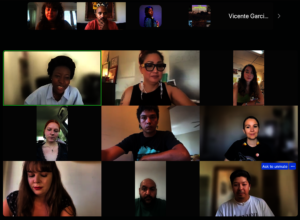 The table read - BIPOC Sci-Fi Screenwriting Lab 24