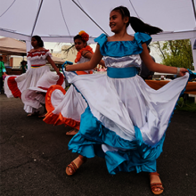 Teens perform traditional dance at local events