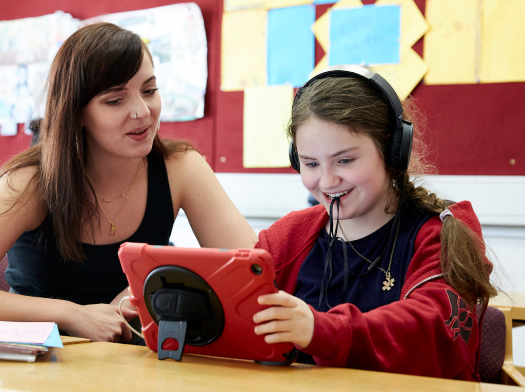 Empower women and girls through digital access