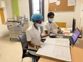 Nurses in the DRC