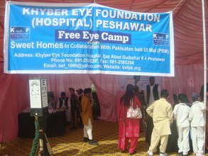 Free eye camp for Orphan children