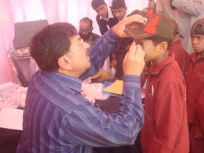 Free eye camp for Orphan children