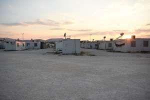 Katsikas camp, hosting roughly 1200 residents