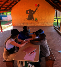 Homework club at Ezulwini NCP