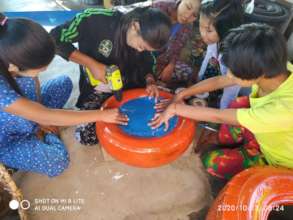 100 girls form the future of Myanmar