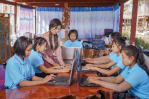 Digital skills at Atutu Learning Center
