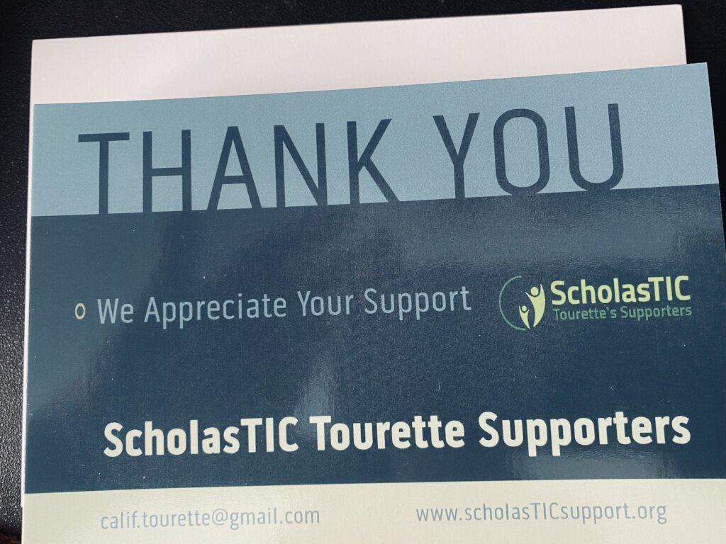 Collegefund for students with Tourette syndrome