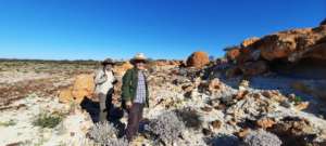 Forever Wild team on a survey, Western Australia