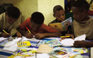 Children use art to overcome trauma