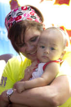 Auntie Kim and a baby from Abatex