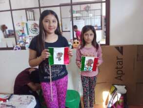 Flag for Mexico's Independence