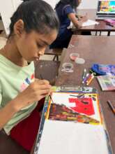 Colouring competition for the children