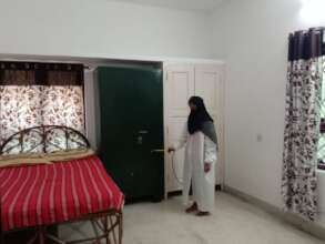 Sanitizing children's home to prevent Covid