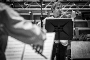 Adrian Chandler directing Brescianello