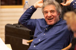 Adrian happiest when working!