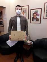 Laptop given at CYDD Fatih branch