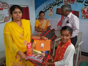 ChildReceiving school needs from Admin.Coordinator